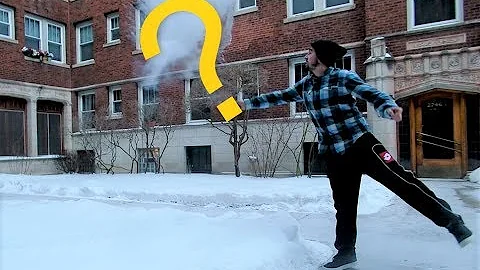Can the Polar Vortex Turn Boiling Water Into Snow?