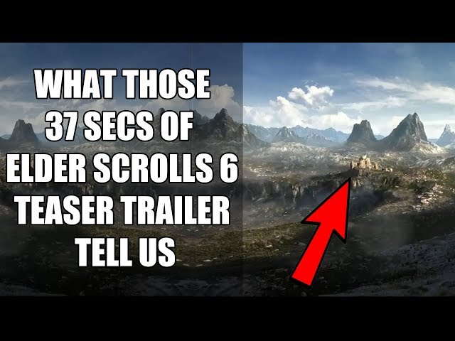 O trailer de anúncio de The Elder Scrolls 6 tem oficialmente cinco