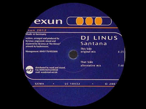 DJ Linus — DJ Linus - Santana ( Alternative Mix )