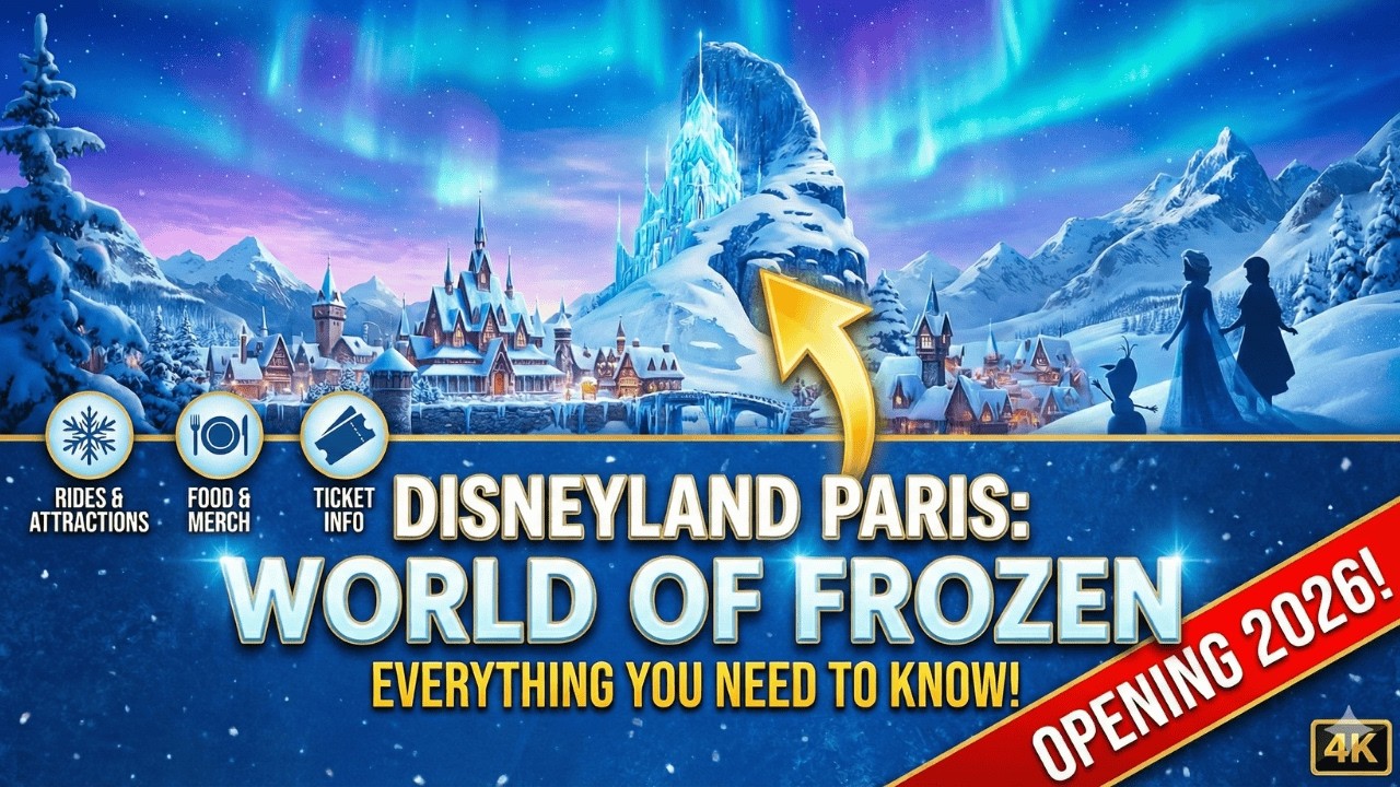 Everything You Need to Know About the NEW World of Frozen (Opening 2026 ...