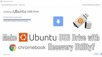 Create A Bootable Ubuntu USB Drive w/ A Chromebook!? (via Chromebook Recovery Utility Extension)