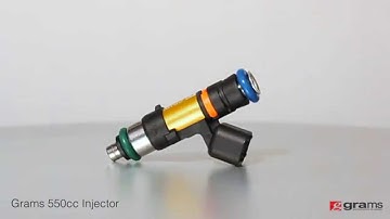 360° View: Grams 550cc Injector Product Showcase