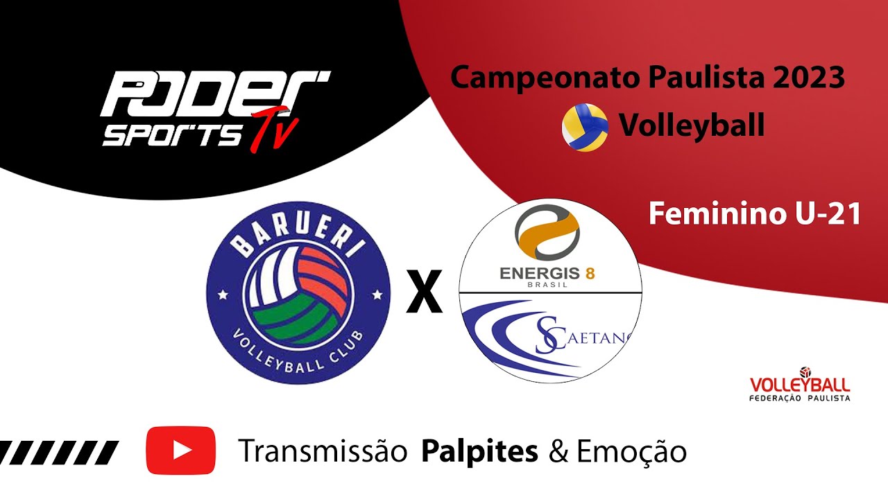 Campeonato Paulista de Volleyball Feminino 2023 - Barueri X São Caetano 