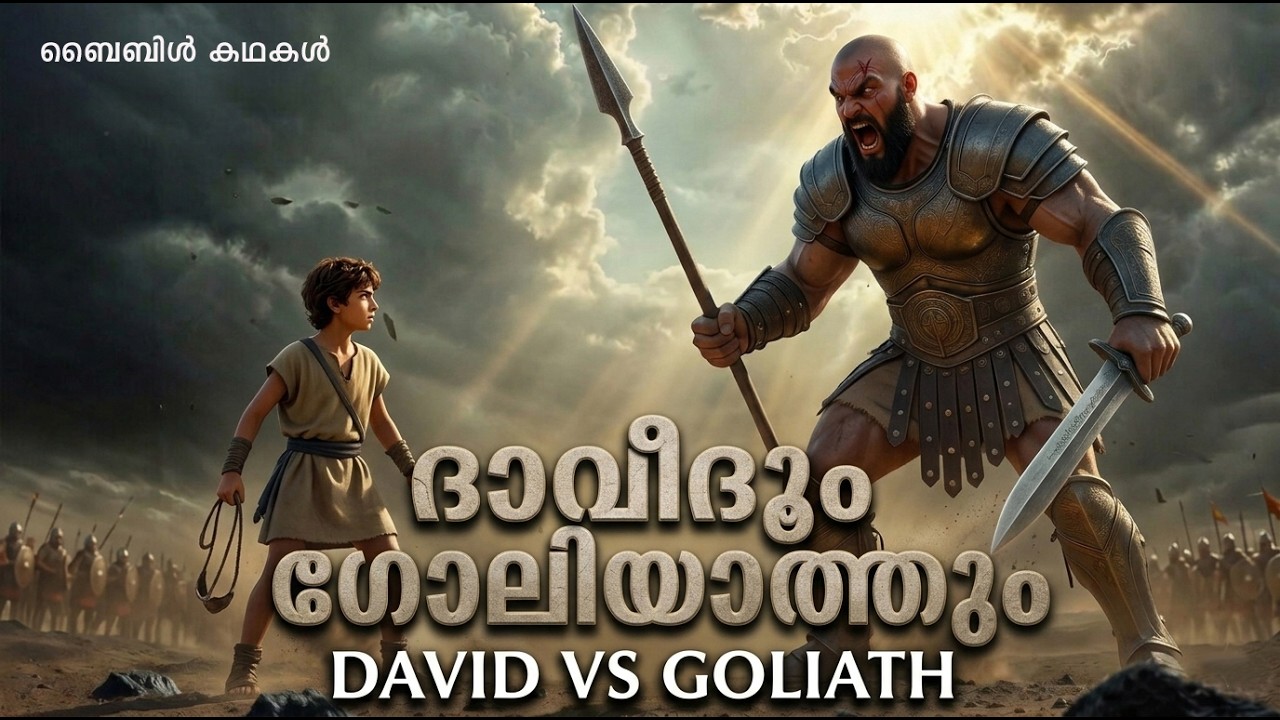 ദാവീദും ഗോലിയാത്തും: അസാധ്യമായ ആ പോരാട്ടം! | David vs Goliath Bible Story