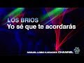 LOS BRIOS - YO SE QUE TE ACORDARAS - [Karaoke] Miguel Lobo