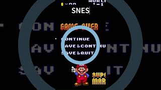 Evolution of Super Mario Bros. GAME OVER Screens