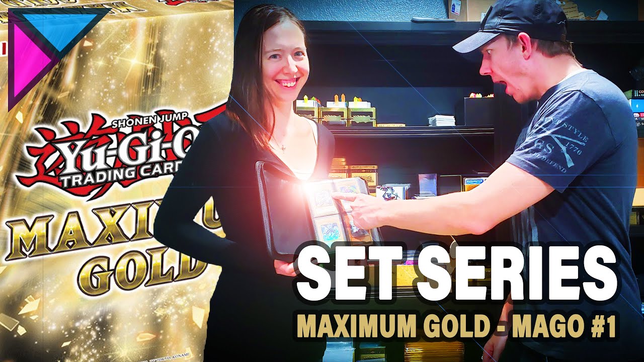 We completed the set! Yu-Gi-Oh! Set Series #1 (Maximum Gold)