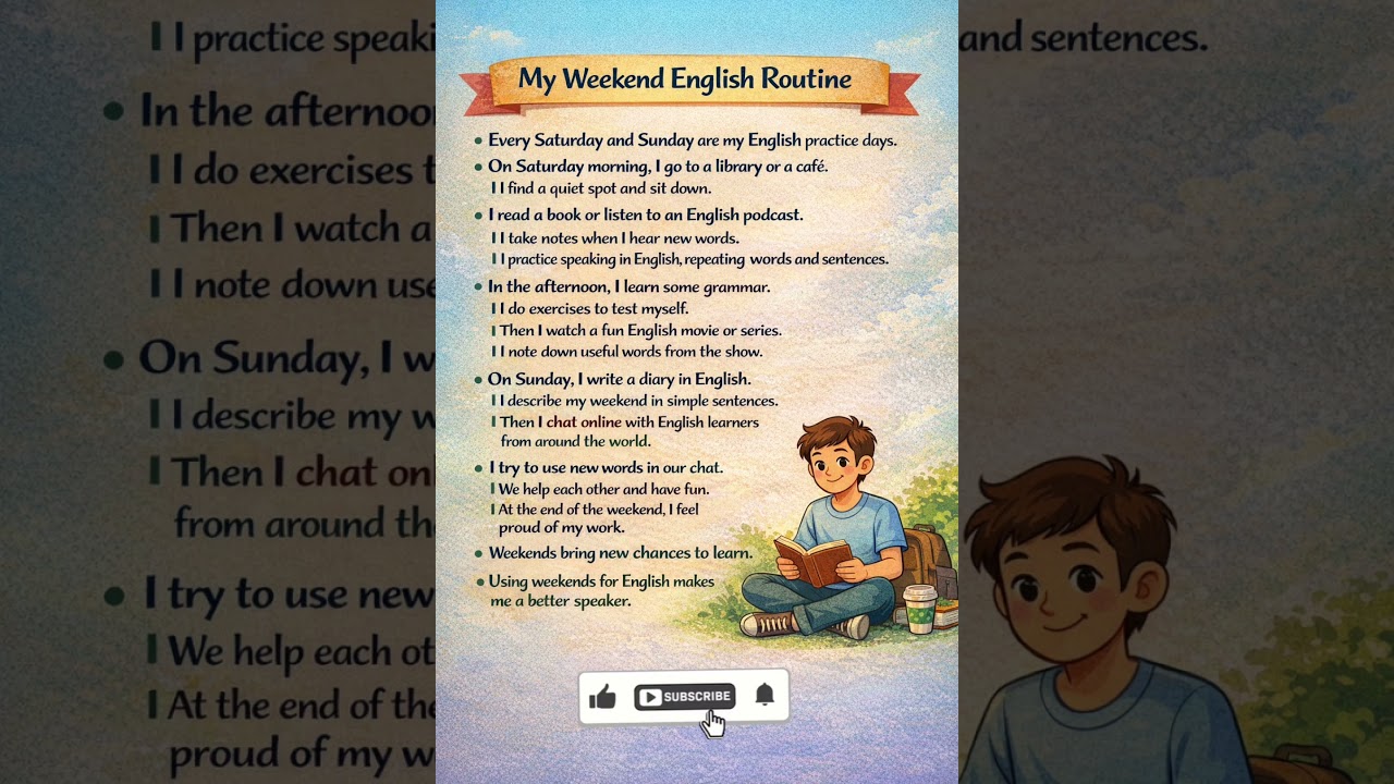 Subscribe for daily English motivation