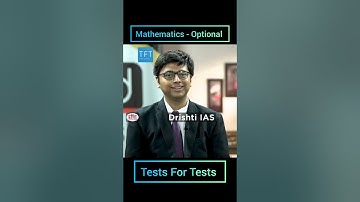 Mathematics Optional | Divyanshu Choudhary | AIR 30 UPSC CSE 2020