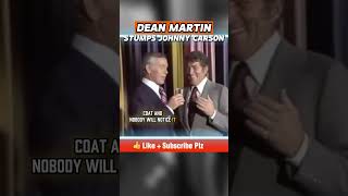 Dean Martin &amp; Johnny Carson's Epic Banter Annihilates Tonight Show Crowd!  #shorts #ratpack