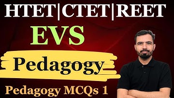 HTET |REET|CTET 2024 | EVS MCQs |EVS Pedagogy Mcqs | Mandeep Godara Sir #evs #htet #ctet