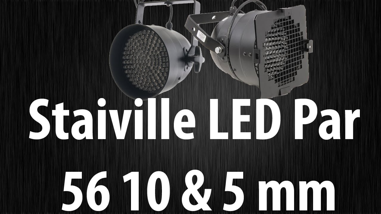 Video-Check: Stairville LED Par 56 5 & 10mm