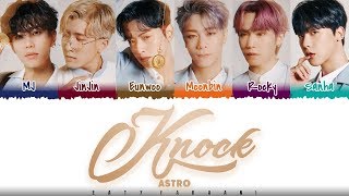 ASTRO – 'KNOCK' (널 찾아가) Lyrics [Color Coded_Han_Rom_Eng] Resimi