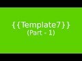 How to compile  and render json data template7 part1