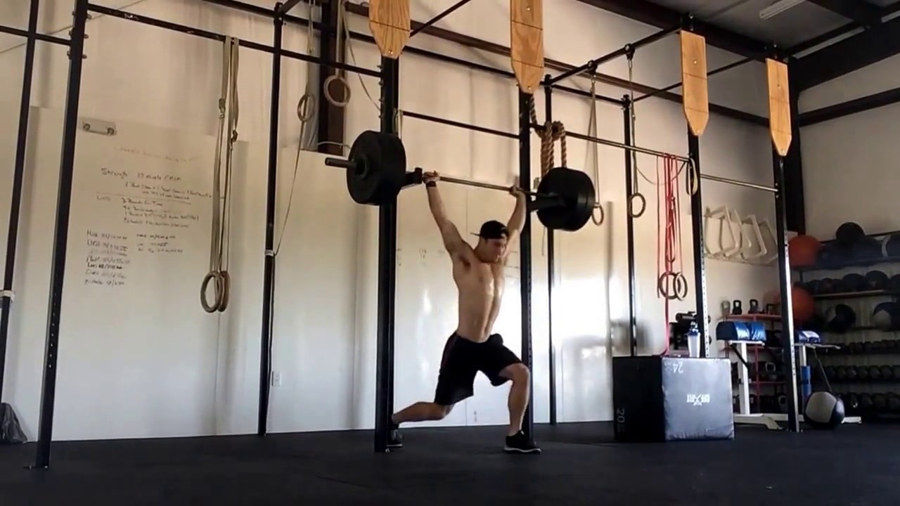 Split jerk recovery YouTube