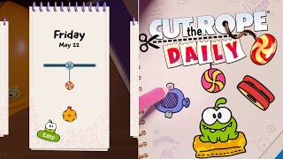 Cut the Rope Daily May 22 2026 Walkthrough 10 Stars