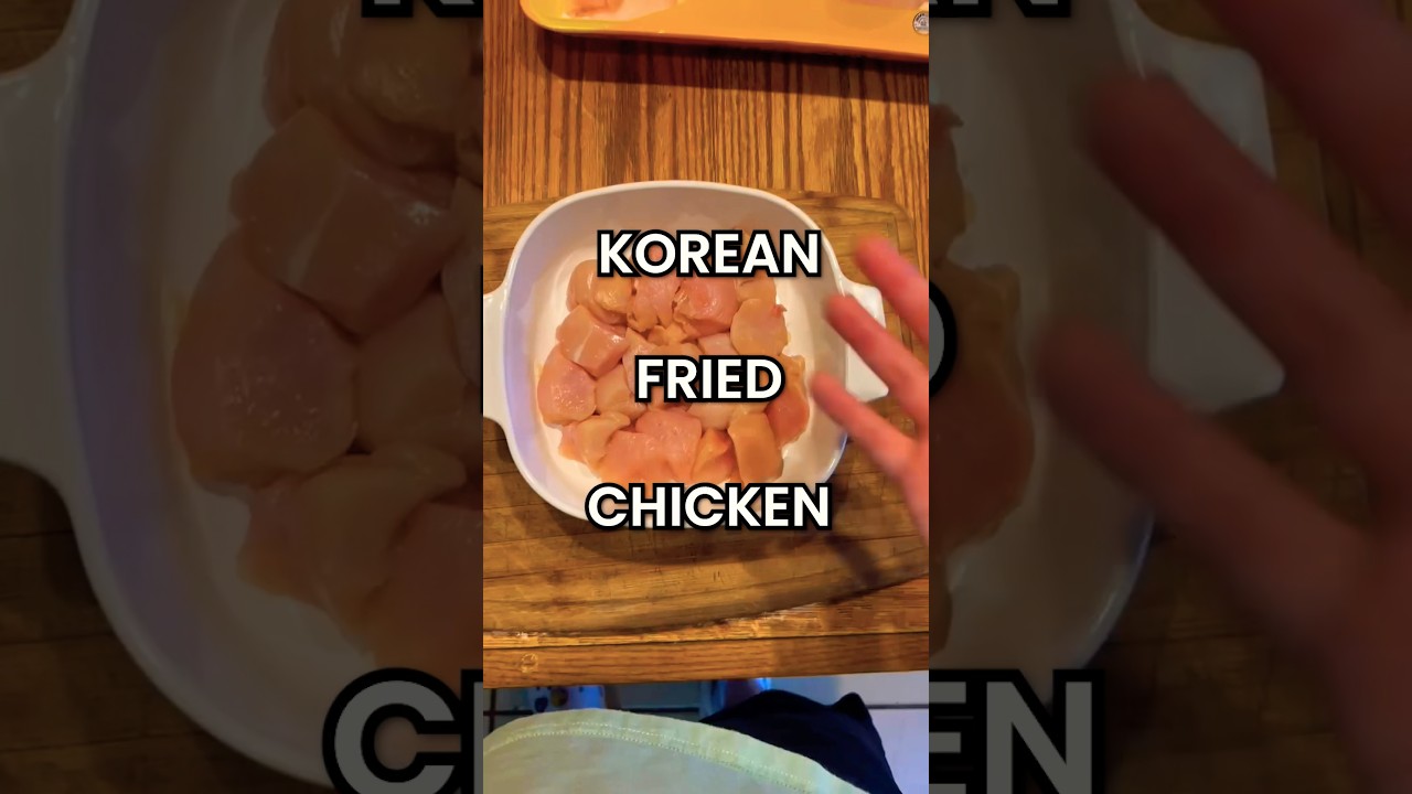Korean Fried Chicken Meal Prep!