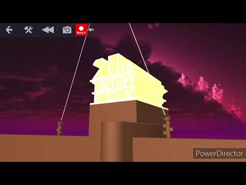 20th Century Fox Rare Print Logo Remake (Blocksworld Edition)