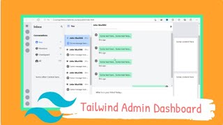 Tailwind Css Dashboard Tutorial