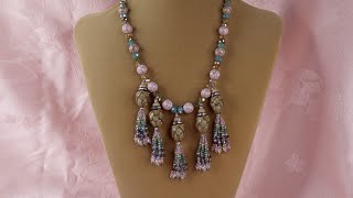 Polymer Clay Beads and Beaded Necklaces Gallery Style  #4