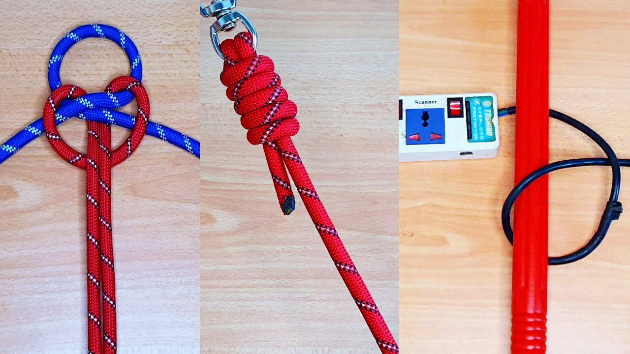 Top 10 Knots Rope idea for you, How to tie knot rope knots diy viral