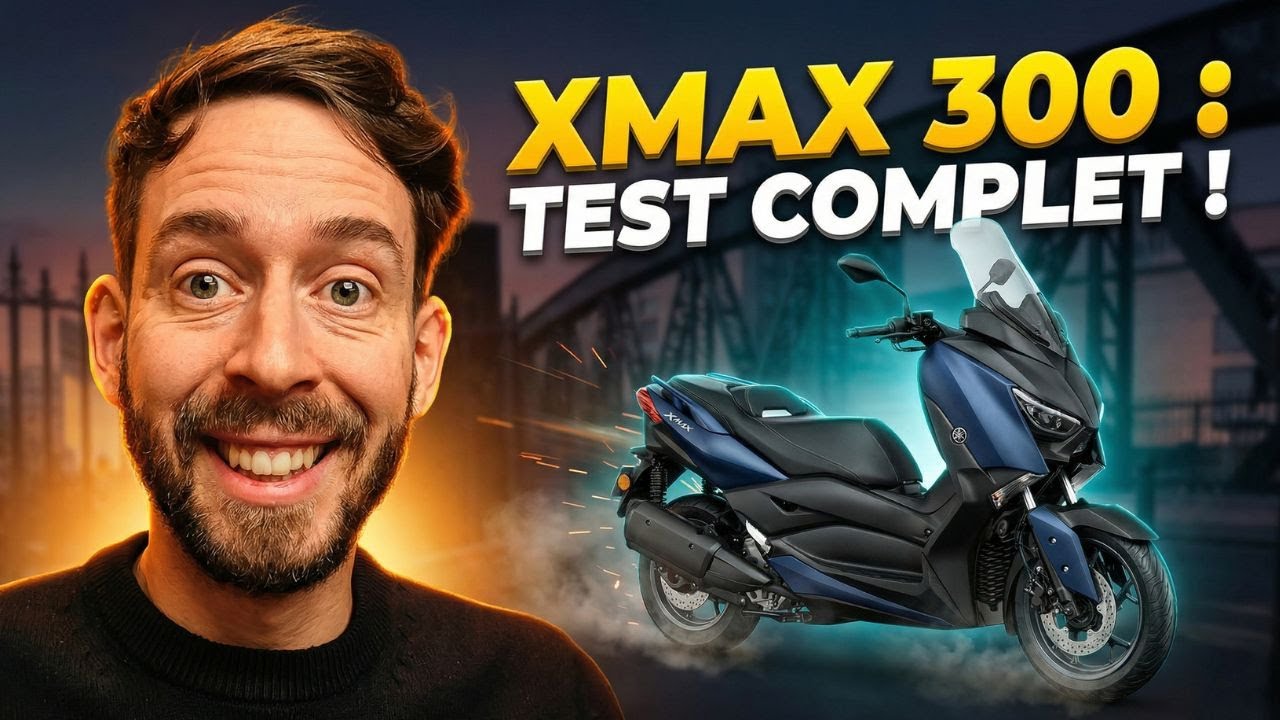 XMAX 300 : Le Scooter Parfait pour la Ville ? Test & Avis