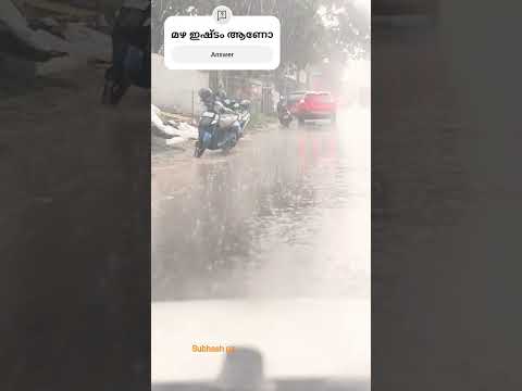 മഴ ഇഷ്ടം ആണോ ഗയ്‌സ് ♥️ #music #song #coversong #love #entertainment #mazha #മഴ #rain #rainsounds