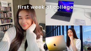 COLLEGE VLOG • first day of face-to-face classes, daily life & new laptop 🏫💐 | Nicole Torres