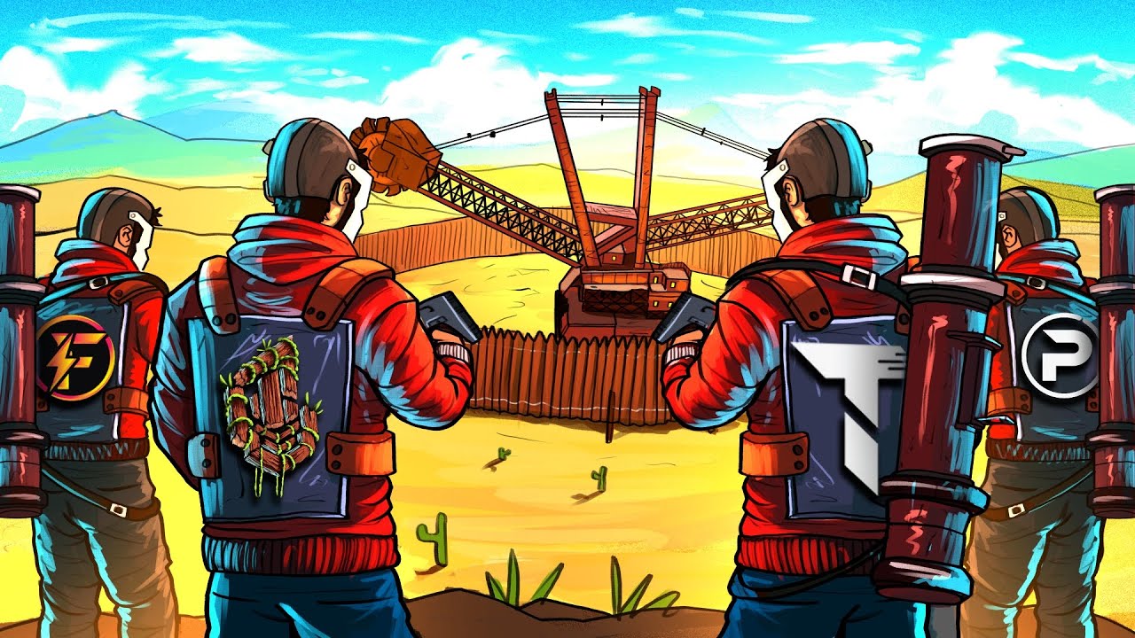TAKING OVER THE MOST OVERPOWERED MONUMENT - Rust