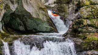 Italy pre Season sessions  Kayaking down the Devils slide