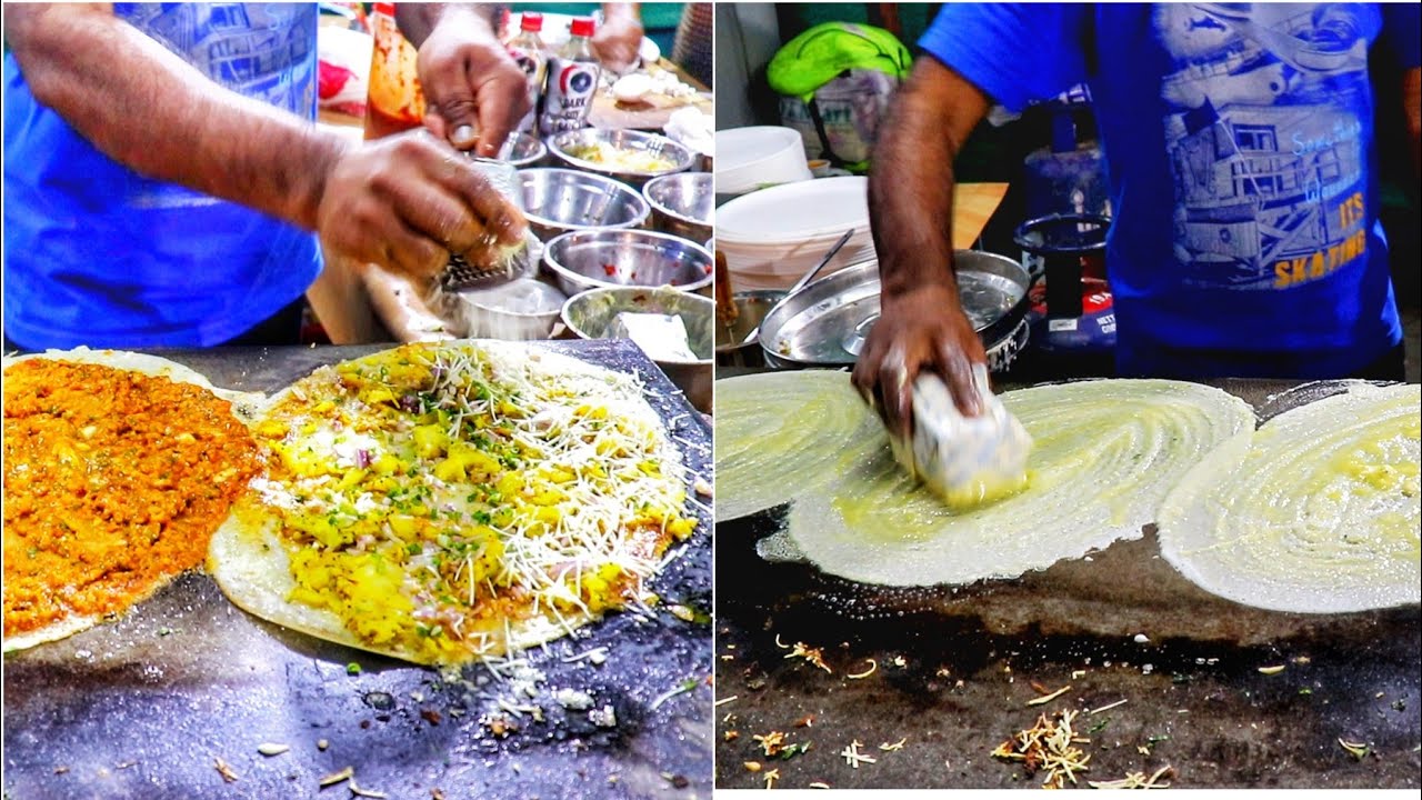 250 Varieties Of Dosa | Delicious Dosa Ever | Indian Street Food | Street Food Fantasy