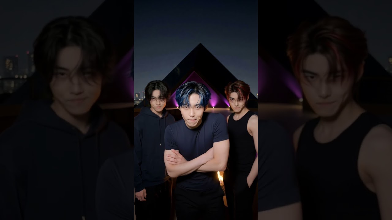 Rooftop dance time with NYRO, HEEJAE, AND ELI 