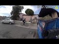 Man Fires at Cyclist Then Crashes Into the House