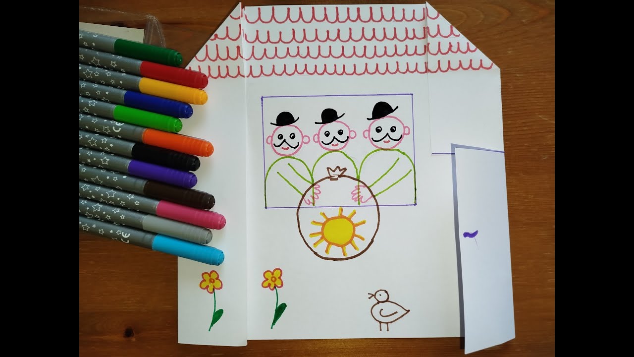 Kerekítsünk tavaszt! - gyerekvers óvodásoknak, kevert technikával