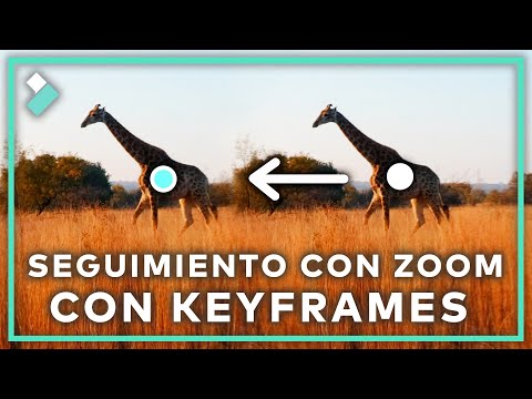 🆕SEGUIMIENTO con ZOOM usando Keyframe⚡️ | Filmora X