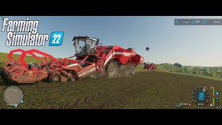 Общественные работы Farming simulator 22. Стрим с подписчиками. 3 (2560/1080)