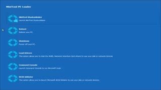 Create A Boot Media Using Minitools Shadowmaker