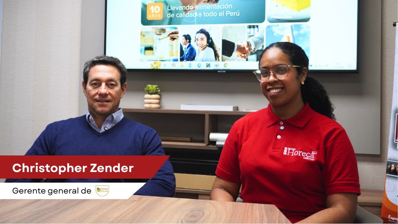 🍽️ Macrofood Perú: sabor, innovación y adaptación al mercado local - Entrevista a Christopher Zender