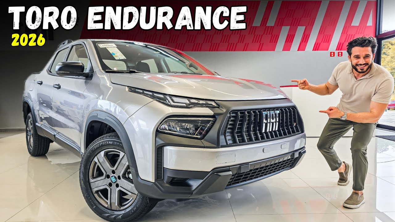FIAT TORO 2026 NA VERSÃO MAIS BARATO - AGORA MAIS COMPLETA