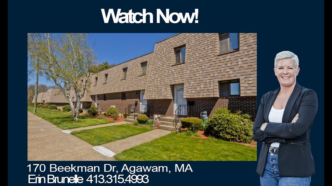 170 Beekman Dr. Agawam MA Erin Brunelle, Realtor Agawam, MA Real