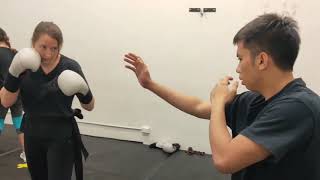 JK Wing Chun - Practicing blocking punches. screenshot 3