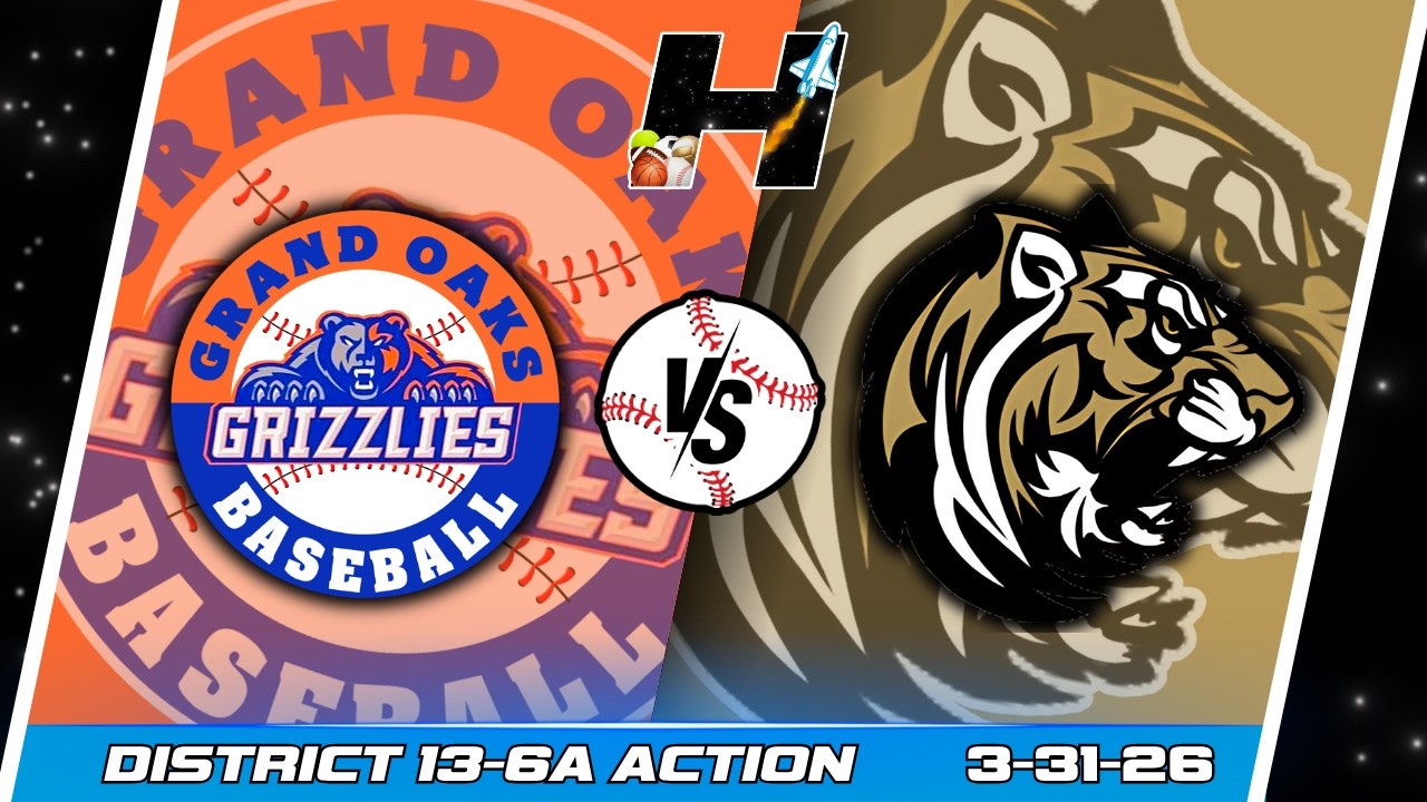 Grand Oaks Grizzlies vs. Conroe Tigers - #txhsbaseball District 13-6A action on Houston Sports Live