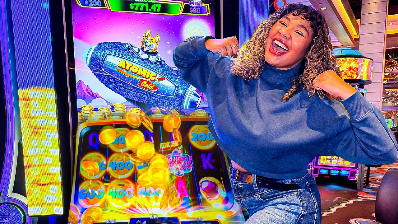 Esta NUEVA máquina de Las Vegas está PAGANDO TODO! 🎰