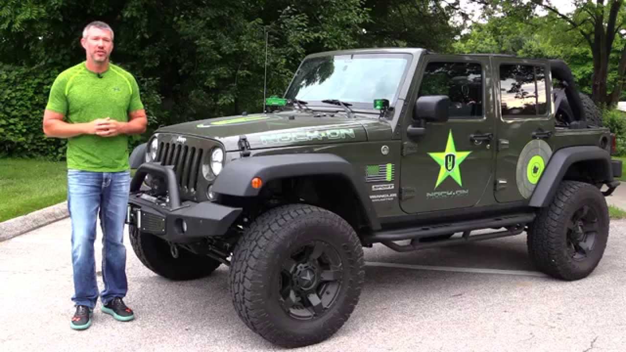 Akins- Jeep Wrangler Custom Build Start to Finish - YouTube