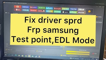 Fix Driver SPRD | Frp Samsung test point A03 ,A03 core ,A03S