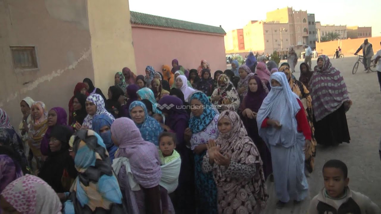 سلطات زاكورة تمنع مجددا مسيرة للتنديد بنهب الارضي السلالية  قبيلة زاوية البركة