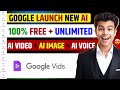 Google Vids Full Tutorial | How to create ai video in Google vids ai