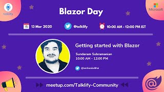 Getting started with Blazor | Talklify