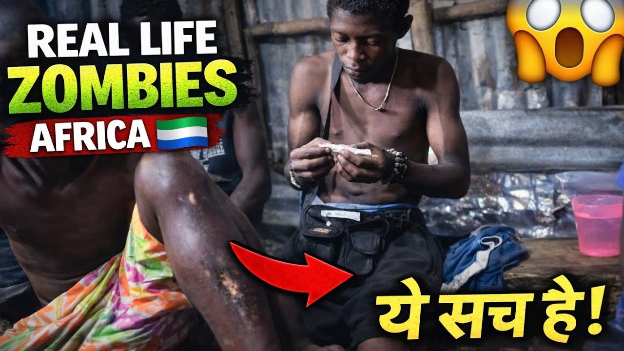 Real life Zombies In Sierra Leone Africa 🇸🇱 . 
