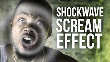 How to make a Shockwave / Scream Effect | After Effects Tutorial